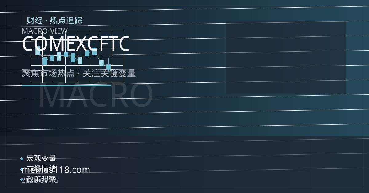 COMEX铜期货合约规格、保证金与交易时段：从CFTC持仓与美元指数看外盘铜教育框架